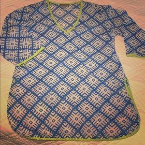 Peppermint Bay Bathing Suit Coverup, size Small